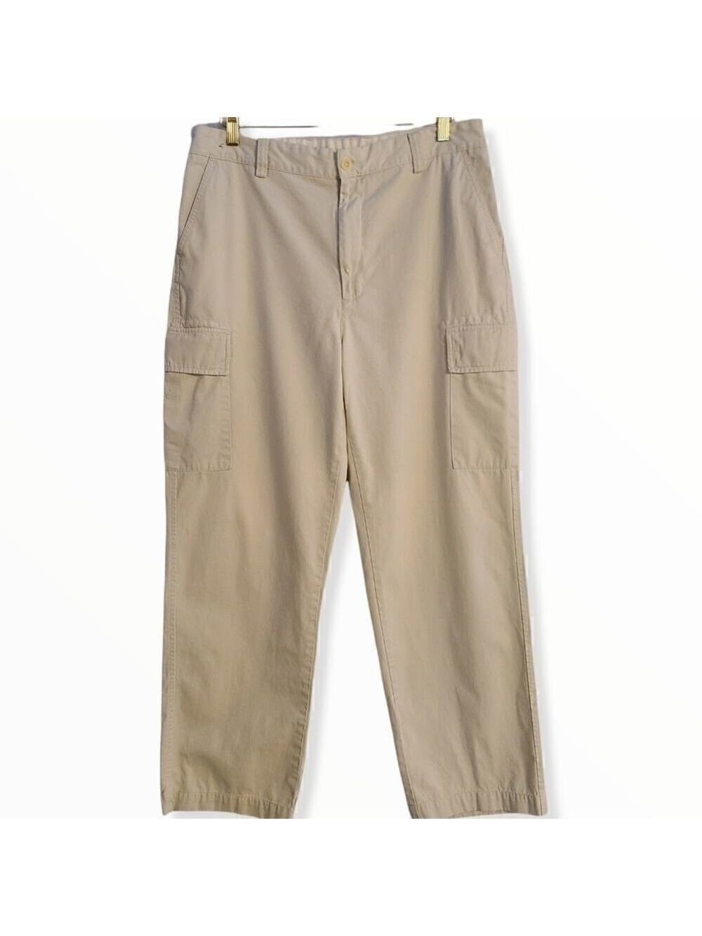 Nautica Mens Cargo Pants Khaki 36x32